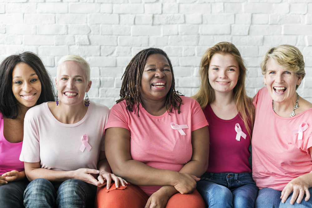 Breast cancer group of women